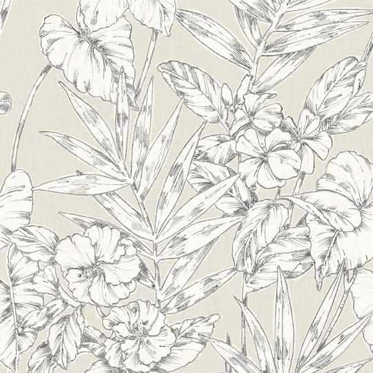 NuWallpaper Gray Cayman Peel & Stick Wallpaper